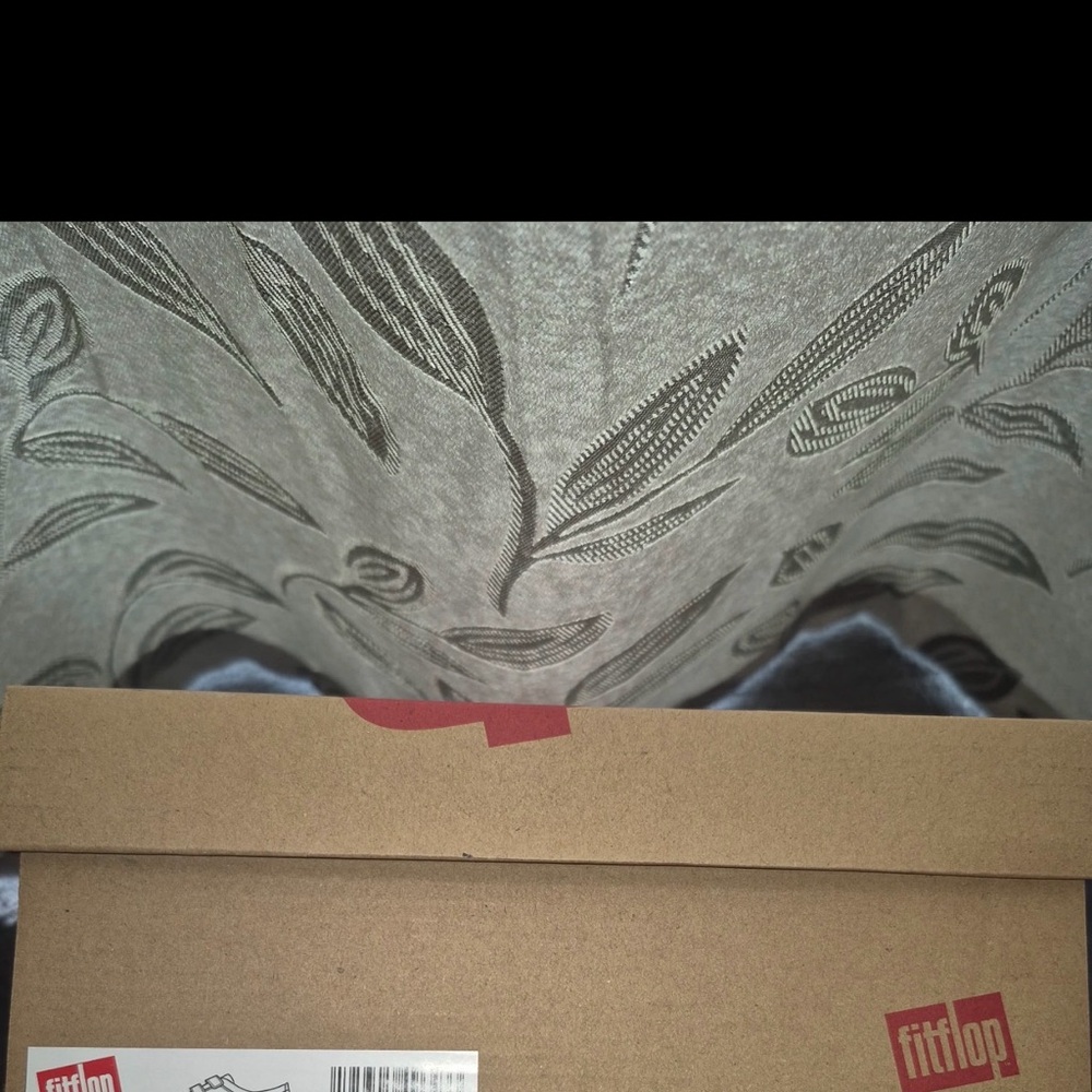 FitFlop Women's Rally trainers in white leather with silver - Picture 5 of 6